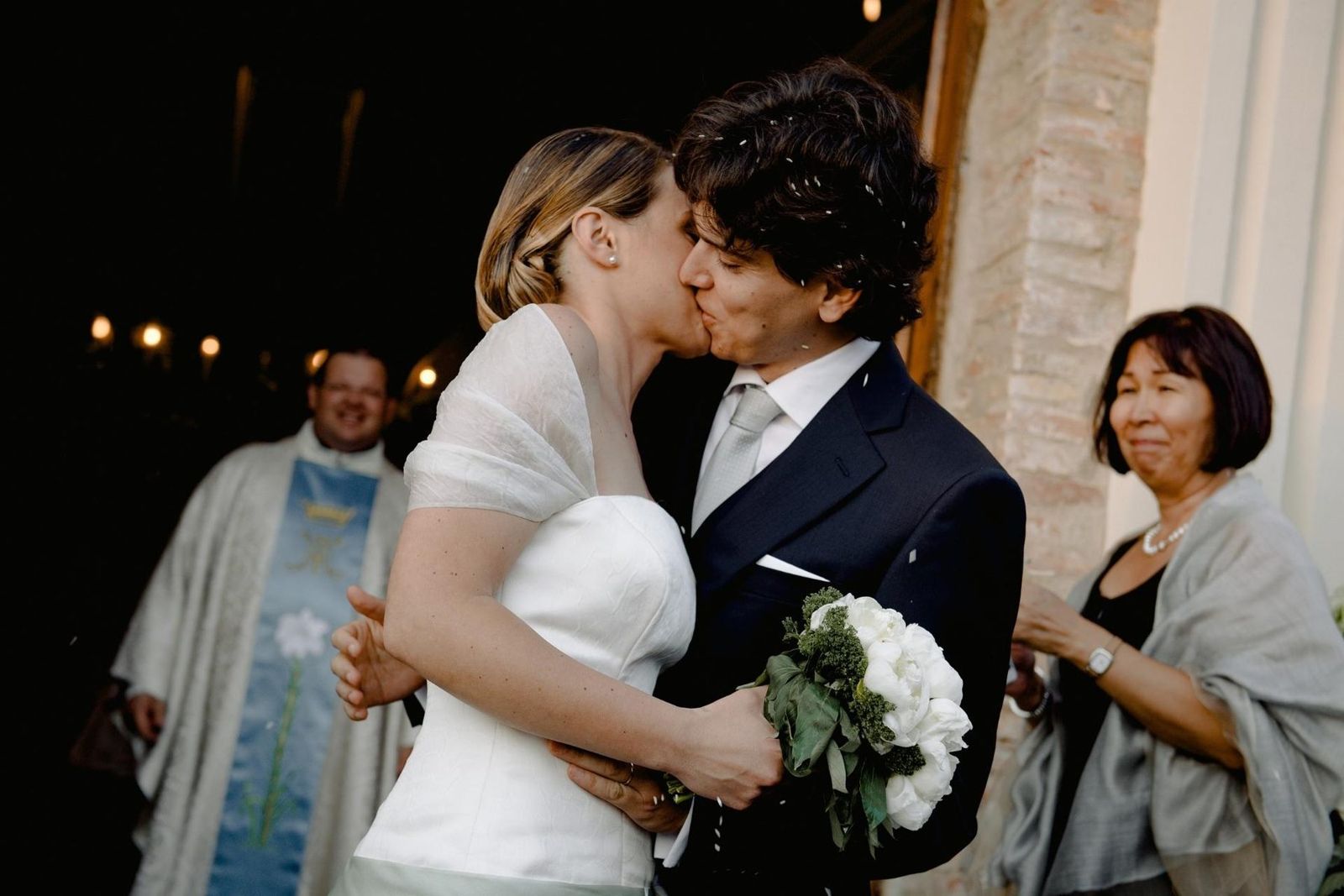 Carlo ed Eloisa, il bacio
