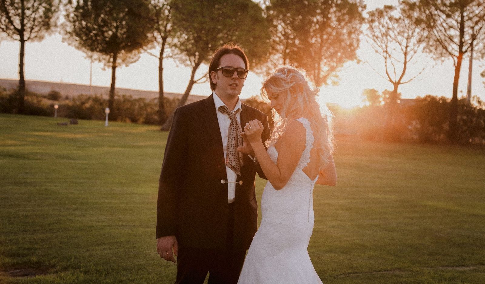 Giulio e Rosanna, al tramonto